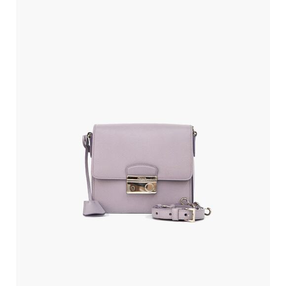 PRADA Purple Crossbody Bag A-A26853 - Picture 1 of 12